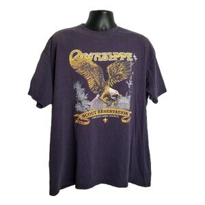 Vintage Boy Scout T-Shirt XL Owasippe Scout Reservation Chicago Area Council